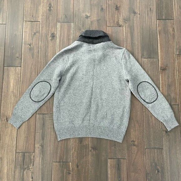 Sonoma Gray Grandpa Sweater Men’s L - Picture 4 of 5